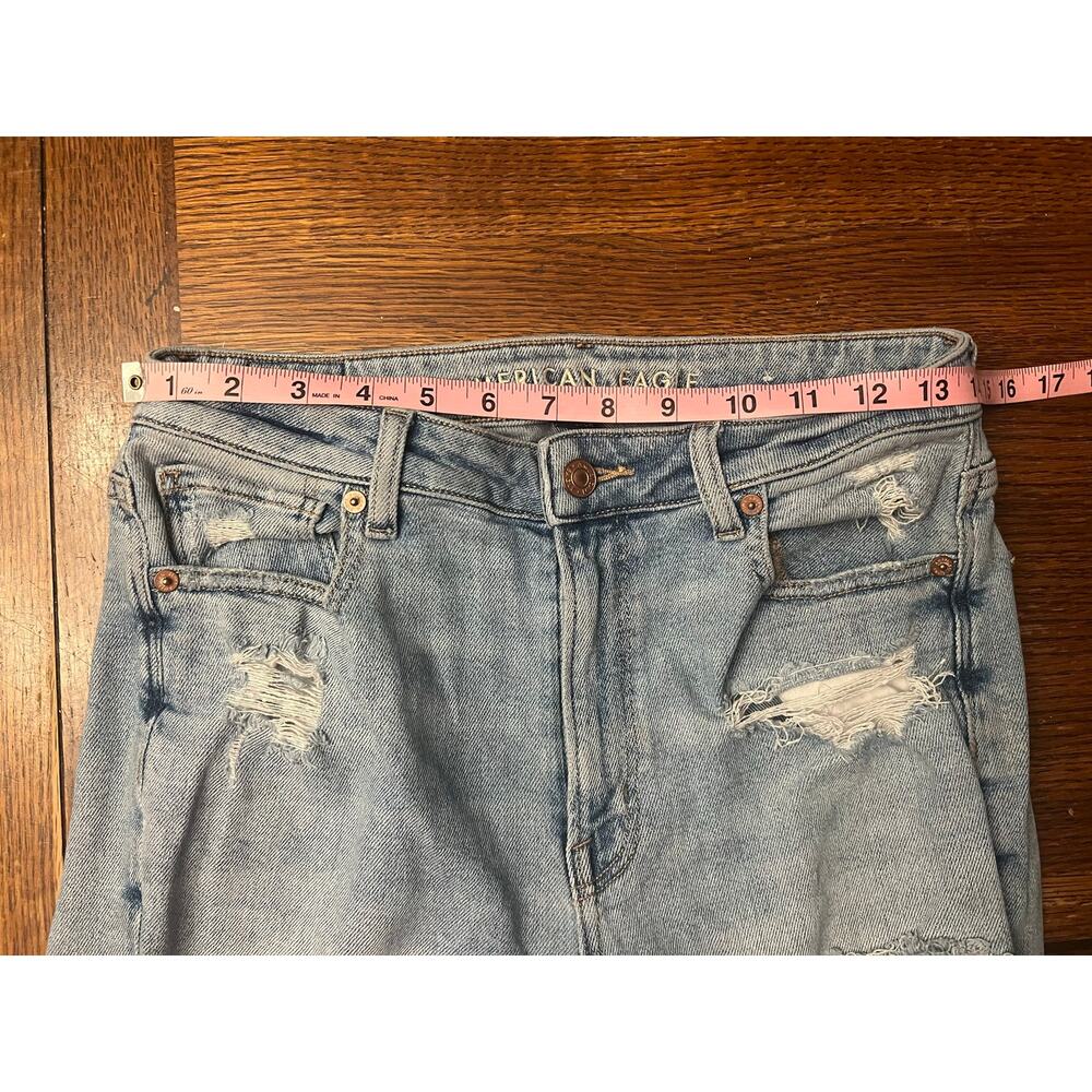 American Eagle Size 6 Stretch Distressed Jeans - Picture 6 of 10